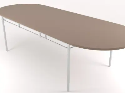 Palmia Dining Table - 3ds Max 3D model