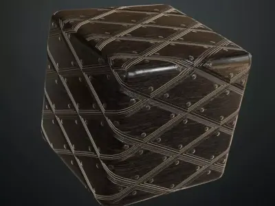 Medieval Diamond Studded Wood PBR Seamless Texture
