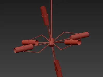 RAEF chandelier 3D model