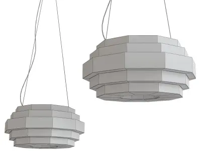 Casamilano ANDROMEDA low poly 3d model Low-poly 3D model