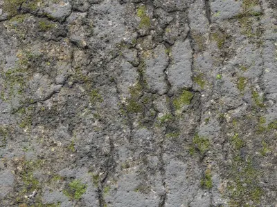 Old road PBR Texture