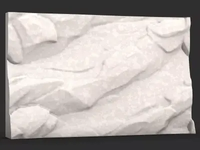 Rustic Stone Masonry Component 3D print model purchase