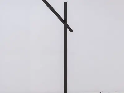  Black Abajur 3D model Free 3D model