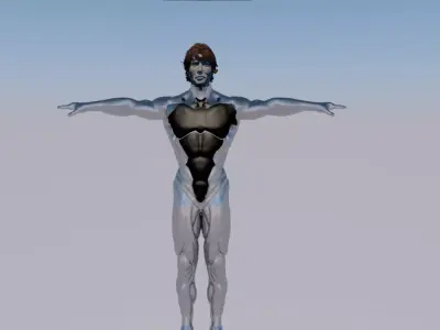 Infected Cosmonaught 3D model