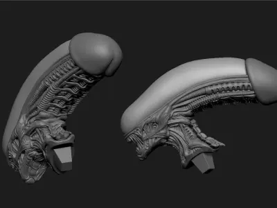 Xenomorph 3D Model 3D print model