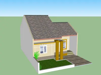 Type 50 House Design 3D model