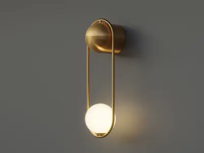 Mila Wall Sconce 3D model
