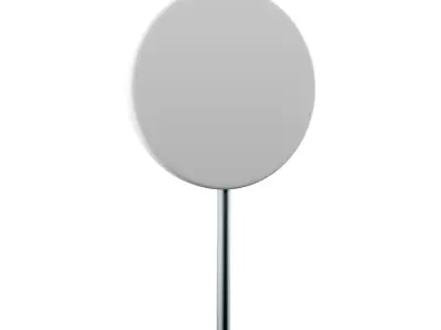 3d  Prohibition Sign U-turn 3D model