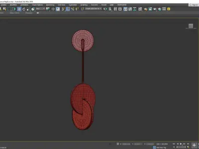LEE BROOM WOOD WALL Low-poly 3D model