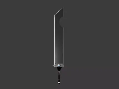 SWORD MODEL Low-poly 3D model