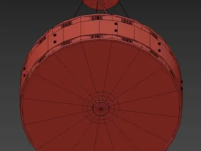 BUNK CHANDELIER 3D model