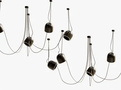 Shilo Dohar Dobo pendant lamp 5 3D model