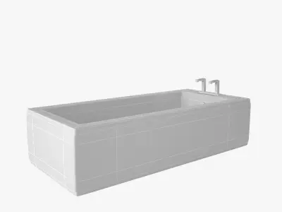 Bath Model bathtub 3D model