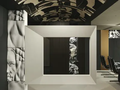 apartment interior scenes    3D model 18