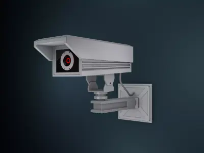 Surveillance Camera 3D model