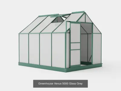 Collection of Greenhouse Venus 5000 - 6 Models 3D Model Pack