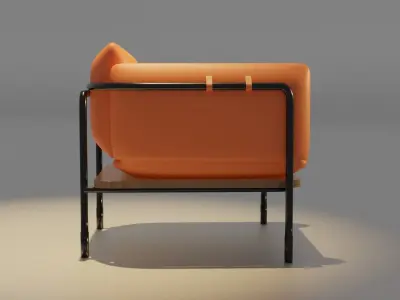 Sofa-Chair 3D model