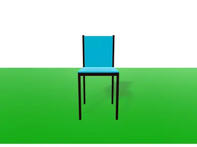 Chair 3D Model By Punhan Dadasov Low-poly 3D model