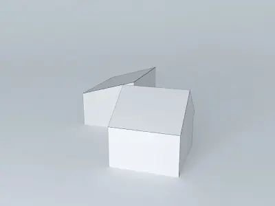 Quiet street in Pilsen2 Free 3D model