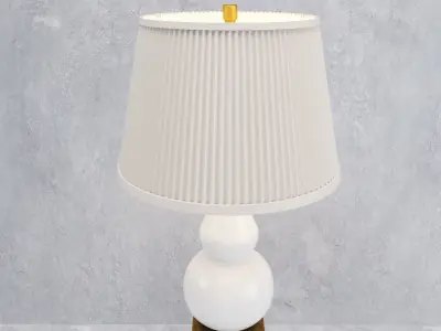 Table lamp Fang Gourd 3D model