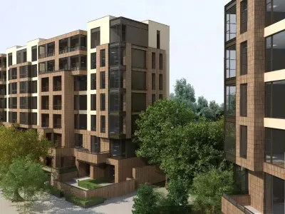 City Block - Cityscape 3D model