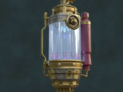 Ekko Timebomb Z Drive Cosplay Prop Arcane League of Legends 3D print model