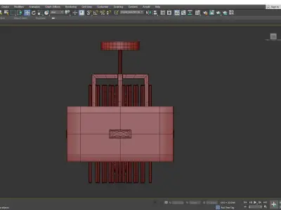 SELLA CH Low-poly 3D model