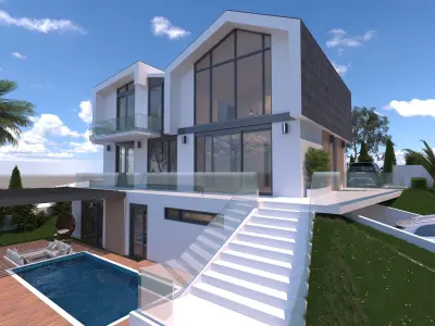 RIVA CONCEPT-T1 Low-poly 3D model