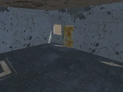 House old rust 1 Low-poly 3D model