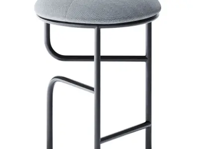 Blend Stool U by Stellar Works 3D model