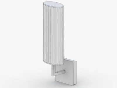 1469 - Bra Lamp Low-poly 3D model