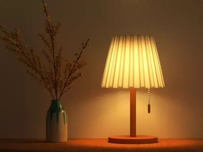 table lamp 3D model 70