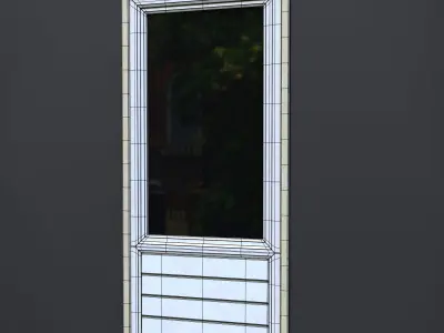 Balcony Door 3D model