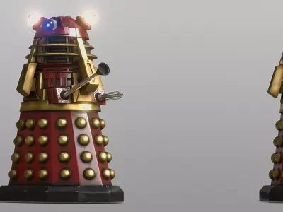 New Series Supreme Dalek 3D model