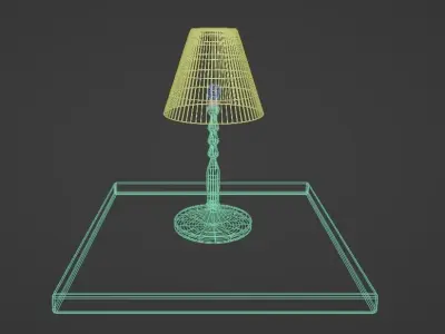 Table Lamp 3D model