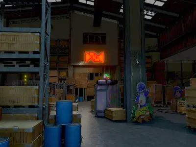 FNAF SOTM Warehouse Part 1 Texture