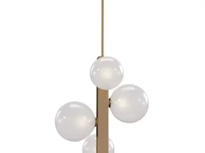 Hinsdale Pendant 8704-AGB 3D model