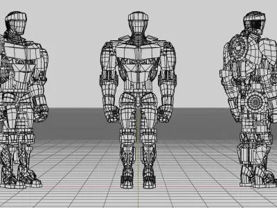Atom Real Steel 3D model
