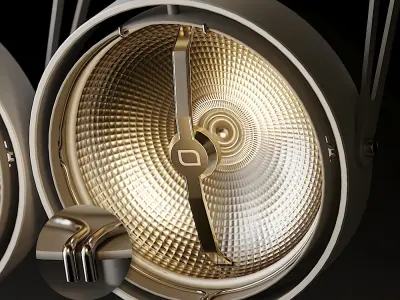 Nomad XYZ 4x Wall Sconce AR111 2xGI by Modular 3D model