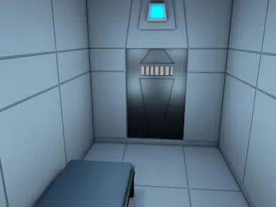 Prison-Room 3D model