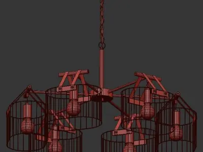 Cage Wire 3D model purchase