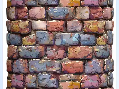  Stylized Wall Seamless Texture Texture get