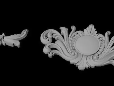 dekor ornament 3D model 143