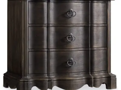 Corsica Bachelor Chest - 2 Colour 3D model