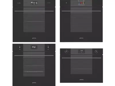 SMEG oven collection 3D model