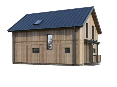 Modern house v100 3D model