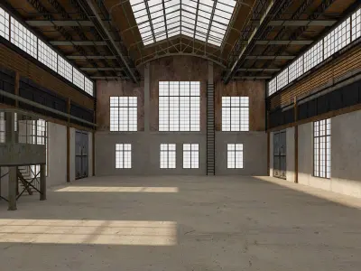 Old Warehouse 6 3D model