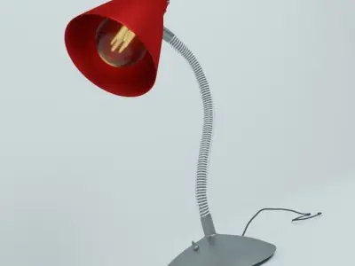 Desk Lamp 02 3D model purchase