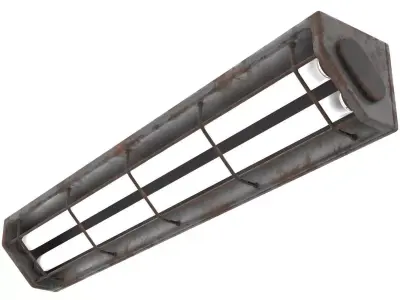 Wall Light 2 Textured 3D model