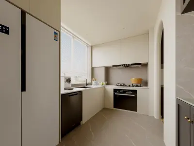 apartment interior scenes  3D model shop